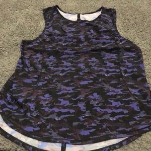 Lululemon purple caso tank